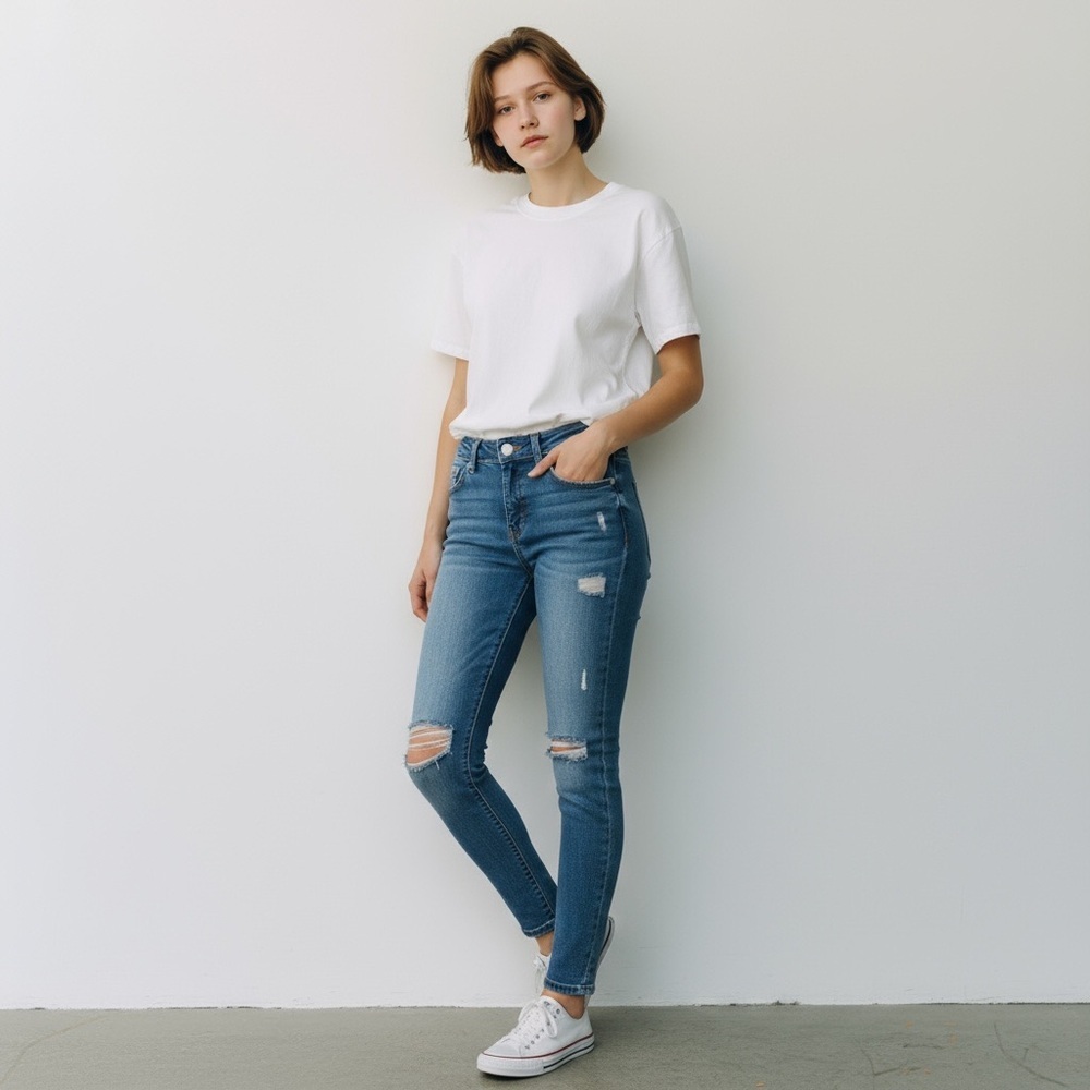 Indigo‎ Rein Distressed Jeans